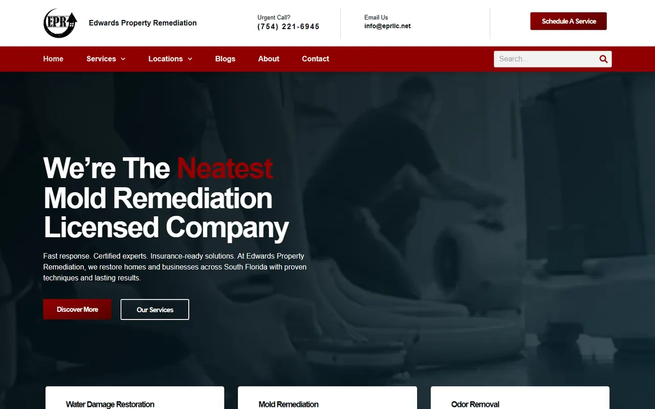 Screenshot of eprllc.net
