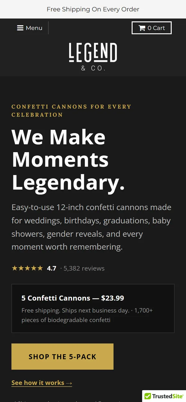 legendnco.com on a phone