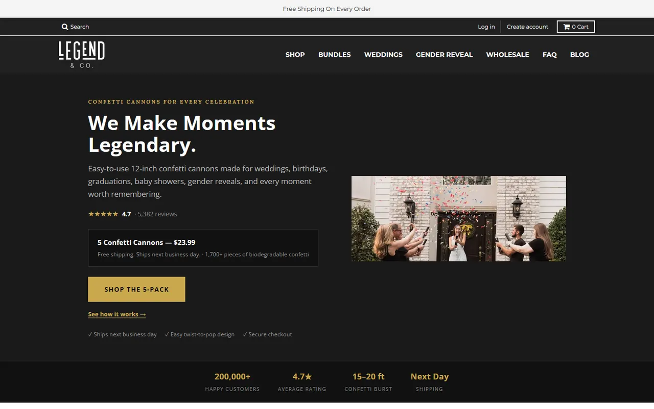 Screenshot of legendnco.com