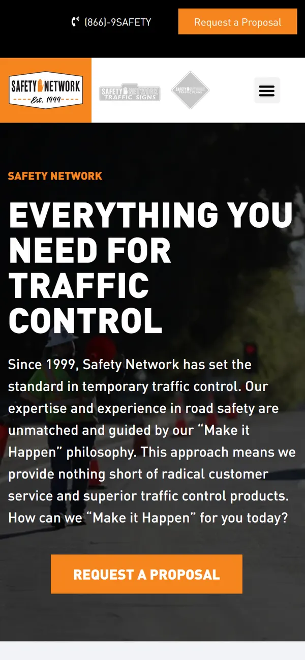 safetynetworkinc.com on a phone