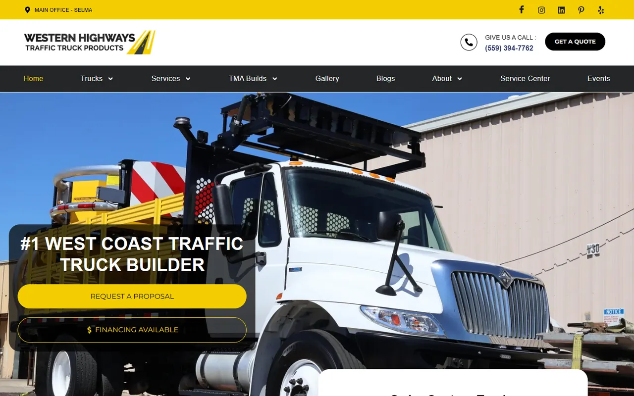 Screenshot of westernhighwaystrafficsafety.com