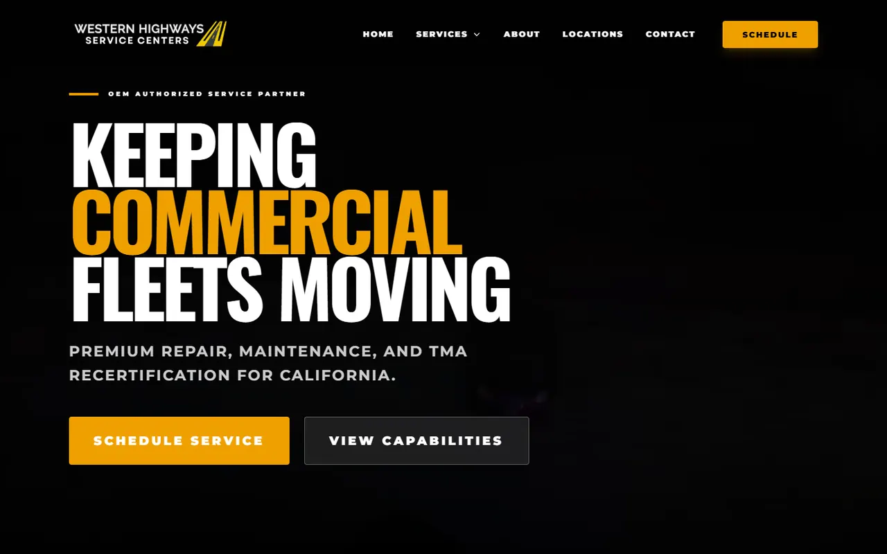 Screenshot of whservicecenters.com