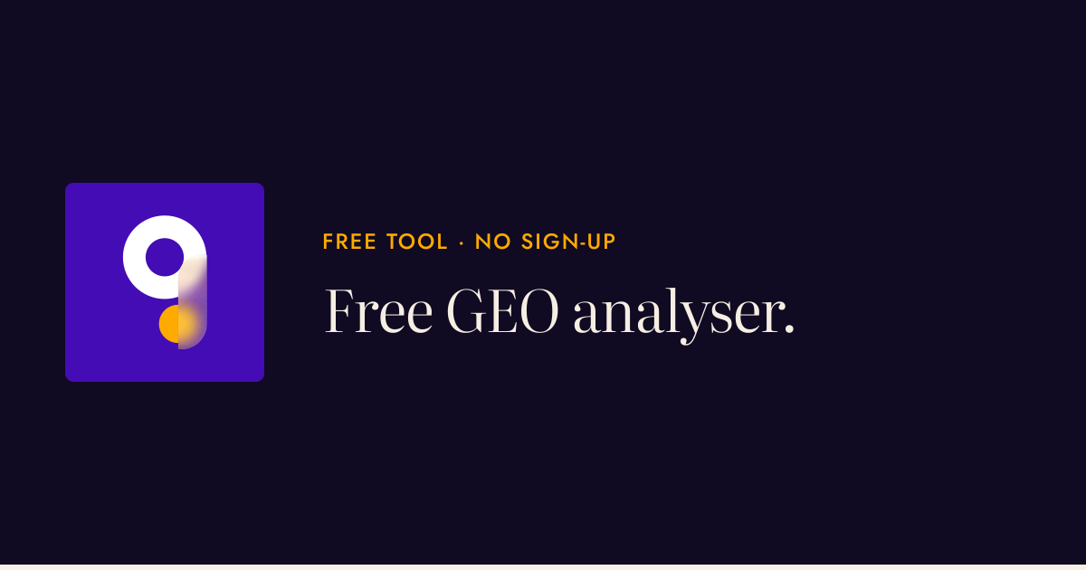 Free GEO Analyser for AI Search Visibility | GuruAlpha